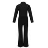 Moily Big Boys Professional Latin Jazz Modern Ballroom Dance Shirts Leotard Pants with Bowtie Black 6 view 2