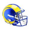 Riddell NFL Los Angeles Rams Speed Replica Football Helmet, Blue view 2