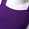 FEESHOW Kids Girls Strappy Back Tank Leotard Gymnastics Ballet Dance wear Yoga Sports Top Bodysuit Purple 8 view 4