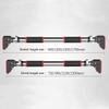 Pull Up Bars HUAHUA Horizontal bar Pull-up Device for Indoor Punch-Free Door Household Wall Hanging bar Shape Single Pole Wall Fitness Equipment (Size : 130-175cm) view 4