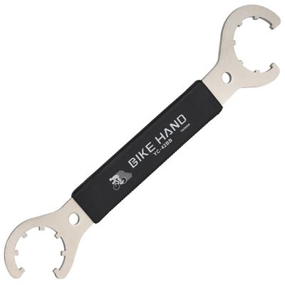 BikeHand eBike E-Bike Bottom Bracket Lockring Install Remove 2 in 1 Cone Removal Wrench Compatible with Bosch Active/Active Plus/Performance and CX Line