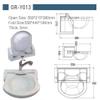 ZY Marine Boat Caravan RV Camper White Acrylic Folding Sink 558215380mm GR-Y013 (with Faucet) view 3