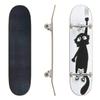 EFTOWEL Skateboards Black cat Scratching The Wall Silhouette of Cartoon cat Climbing The Classic Concave Skateboard Cool Stuff Teen Gifts Longboard Extreme Sports for Beginners and Professionals view 1