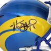 Riddell unisex adult Revolution Speed Mini Helmet, Team Color, One Size US view 2