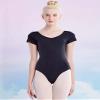 Daydance Lace Lycra Black Women Leotards for Dance, Swim, Gymnastics, Aerial Yoga, view 2