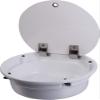 ZY Boat Caravan RV Camper Round White Acrylic Sink with Lid 430140mm GR-Y010 (Without Faucet) view 1