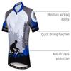 Cycling Jersey Kids,Bike Short Sleeve T-Shirt Boys Girls Cartoon Tops Breathable Quick-Dry S-XXL view 3