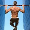 Pull Up Bars HUAHUA Indoor Multi-Functional Fitness Equipment on Home Door Single and Double Lever Pull-up Door Frame Wall (Size : 83-110cm) view 2