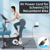 Power Cord for Schwinn Bike Charger Exercise Elliptical Recumbent Upright Trainer A10 A20 120 122 125 130 150 170 213 220 222 240 270 430 460 Schwinn Adapter Supply view 3