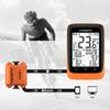 moofit Cadence Speed Sensor, Bluetooth & ANT+ Wireless RPM Cycling Spin Bike Cadence Sensor for Wahoo/Coosporide/Rouvy/Peloton, IP67 Waterproof, Orange view 4