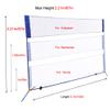 Portable Height Adjustable Badminton Volleyball Tennis Net Set Multi-Purpose Sports Equipment with Poles Stand and Carry Bag for Outdoor Garden Beach view 3