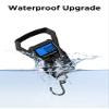 HEETA Waterproof Fish Scale Digital with Backlit LCD Display, 110lb/50kg Portable Hanging Scale Fishing Scale for Home and Outdoor, Measuring Tape and 2 AAA Batteries Included (Black) view 4