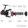 RUNCL Titan II Spinning Reel, Full Metal Body, Max Drag 44LB, 9+1 Shielded BB Ultra Smooth Powerful Saltwater Freshwater Fishing Reels, 2000, 3000, 4000, 5000, 6000 Series, Fishing Gifts for Men view 2