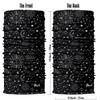 Obacle Seamless Bandana for Rave Face Mask Dust Wind Sun Protection Neck Gaiter Tube Mask Headwear Bandana for Women Men Festival Party Motorcycle Riding Fishing Outdoor (Starry Sky Black White) view 3