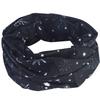 Obacle Seamless Bandana for Rave Face Mask Dust Wind Sun Protection Neck Gaiter Tube Mask Headwear Bandana for Women Men Festival Party Motorcycle Riding Fishing Outdoor (Starry Sky Black White) view 4