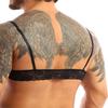 ACSUSS Mens Sissy Lingerie Bralette Wirefree Unlined Mini Bra Top Crossdressing Nightwear Rose X-Large view 2