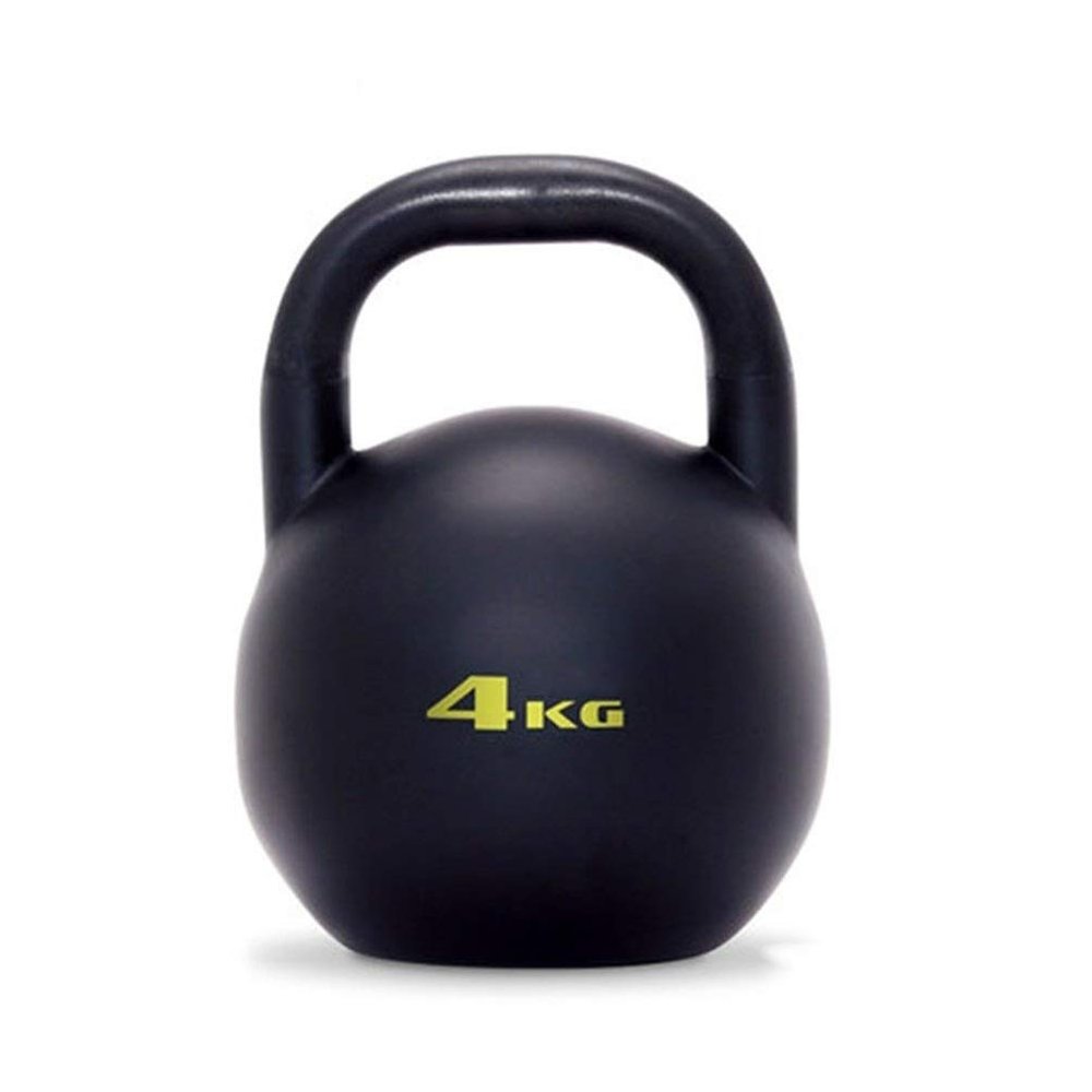 Kettlebells AGYH Black Cast Steel Kettlebells, Professional Athletic Kettlebells, Muscle Training Equipment For Home Gyms, 4kg/8kg/12kg/16kg/20kg/24kg (Size : 4kg/8.8lb)