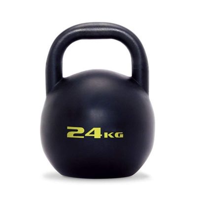 Kettlebells AGYH Black Cast Steel, Professional Athletic, Muscle Training Equipment for Home Gyms, 4kg/8kg/12kg/16kg/20kg/24kg (Size : 24kg/52.9lb)