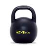 Kettlebells AGYH Black Cast Steel, Professional Athletic, Muscle Training Equipment for Home Gyms, 4kg/8kg/12kg/16kg/20kg/24kg (Size : 24kg/52.9lb) view 1