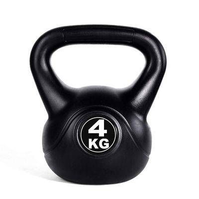 Kettlebells AGYH Black Kettlebells, 2kg/4kg/6kg/8kg/10kg/12kg, 14kgprofessional Strength For Men And Women At Home And Gym Training Equipment (Size : 4kg)
