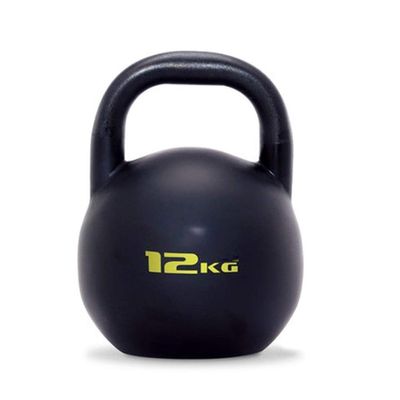 Kettlebells AGYH Cast Steel Kettlebells, Professional Athletic Kettlebells, Muscle Strength Training Equipment For Home Gyms, 4kg/6kg/8kg/12kg/16kg/20kg/24kg (Color : Black, Size : 12kg/26.4lb)