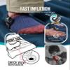 ZOOOBELIVES Extra Thickness | Wide Plus Sleeping Pad with Built-in Pump, Inflatable Camping Mattress of Ultimate Comfort for Car Camping, Tent, and Backpacking, Lightweight & Compact  Airlive2000P view 4