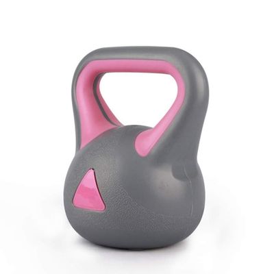 Kettlebells AGYH 2kg / 4kg / 6kg Fitness Kettlebells, Squat Push-ups Training Equipment, Adult Children Strength Training (Color : Gray+Pink, Size : 4kg)