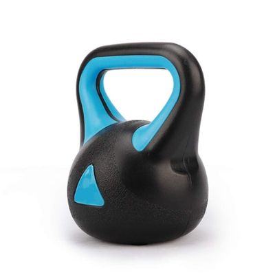 Kettlebells AGYH 2kg / 4kg / 6kg Fitness Kettlebells, Squat Push-ups Training Equipment, Adult Children Strength Training (Color : Black+Blue, Size : 4kg)