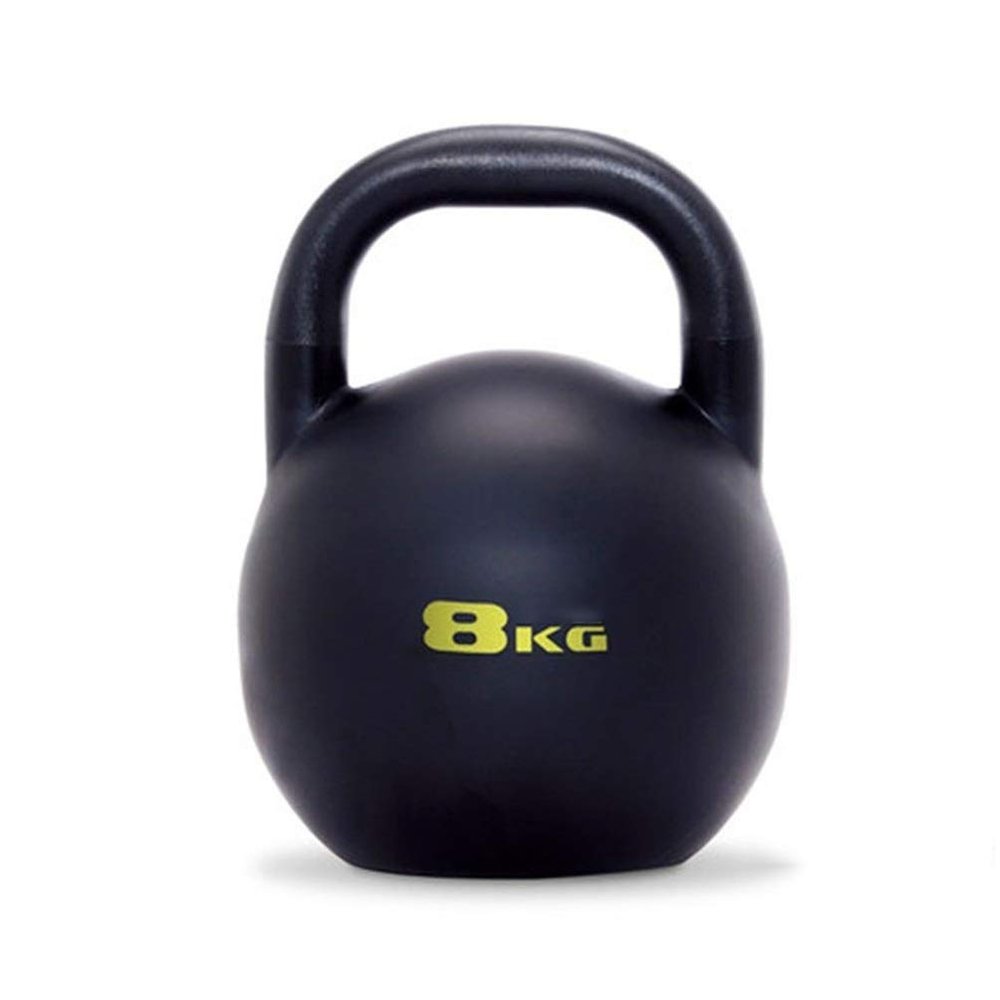 Kettlebells AGYH Black Cast Steel Kettlebells, Professional Athletic Kettlebells, Muscle Training Equipment For Home Gyms, 4kg/8kg/12kg/16kg/20kg/24kg (Size : 8kg/17.6lb)