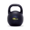 Kettlebells AGYH Black Cast Steel Kettlebells, Professional Athletic Kettlebells, Muscle Training Equipment For Home Gyms, 4kg/8kg/12kg/16kg/20kg/24kg (Size : 8kg/17.6lb) view 1