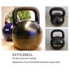 Kettlebells AGYH Black Cast Steel Kettlebells, Professional Athletic Kettlebells, Muscle Training Equipment For Home Gyms, 4kg/8kg/12kg/16kg/20kg/24kg (Size : 8kg/17.6lb) view 3