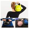 Kettlebells AGYH Black Cast Steel Kettlebells, Professional Athletic Kettlebells, Muscle Training Equipment For Home Gyms, 4kg/8kg/12kg/16kg/20kg/24kg (Size : 8kg/17.6lb) view 4