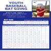 Mizuno HOT METAL - Big Barrel Tee Ball USA Baseball Bat (-12), 26 in/14 oz., 2 5/8 barrel view 4