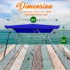 SereneLife 4-Bow Bimini Top Boat Cover with 1" Aluminum Frame, Front Hold-Down Straps, Rear Support Arms, Adjustable Windproof Straps, Waterproof UV-Resistant Canopy, Includes Hardware (Blue) view 2