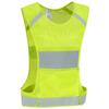 IDOU Reflective Vest Safety Running Gear with Pocket, Ultralight &Adjustable Waist&360High Visibility for Running,Jogging,Biking,Motorcycle,Walking,Women & Men (neon Yellow, X-Large) view 1