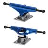 Core Hollow Skateboard Trucks 5.25 (8.0") Blue/Silver Base, Premium Bushings view 2