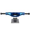 Core Hollow Skateboard Trucks 5.25 (8.0") Blue/Silver Base, Premium Bushings view 3