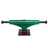 Core Hollow Skateboard Trucks 5.5 (8.25") Green/Red Base, Premium Bushings view 4