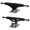 Core Hollow Skateboard Trucks 5.5 (8.25") Black/Silver Base, Premium Bushings view 2