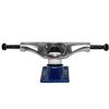 Core Hollow Skateboard Trucks 6.0 (8.75") Silver/Blue Base, Premium Bushings view 3