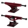 Core Hollow Skateboard Trucks 5.5 (8.25") Red/Red Base, Premium Bushings view 2