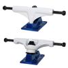 Core Hollow Skateboard Trucks 5.0 (7.75") White/Blue Base, Premium Bushings view 2