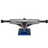 Core Hollow Skateboard Trucks 5.0 (7.75") Silver/Blue Base, Premium Bushings view 4