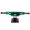 Core Hollow Skateboard Trucks 5.25 (8.0") Green/Red Base, Premium Bushings view 3