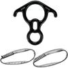 Aum Active Descender Figure-8 - Hardware Accessories for Aerial Silks - Acrobatic Flying, Antigravity Pilates, Aerial Yoga Hammock Swing view 2