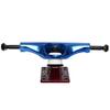 Core Hollow Skateboard Trucks 5.25 (8.0") Blue/Red Base, Premium Bushings view 3
