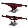 Core Hollow Skateboard Trucks 5.25 (8.0") Red/Silver Base, Premium Bushings view 2