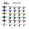 Core Hollow Skateboard Trucks 7.0 (9.75") Silver/Black Base, Premium Bushings view 1