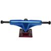 Core Hollow Skateboard Trucks 5.0 (7.75") Blue/Red Base, Premium Bushings view 4