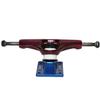 Core Hollow Skateboard Trucks 5.0 (7.75") Red/Blue Base, Premium Bushings view 3